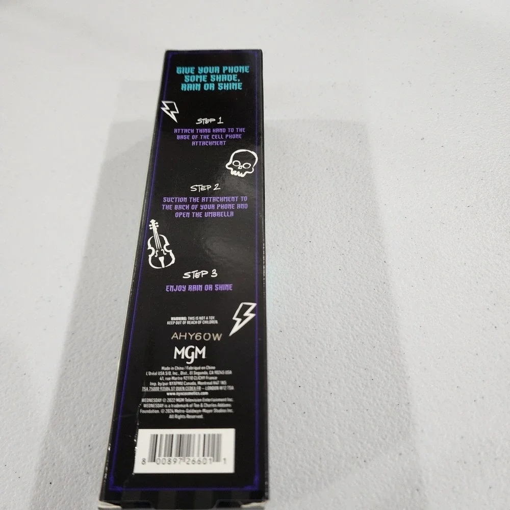 NYX PROFESSIONAL MAKEUP Wednesday Phone Umbrella - New In Box